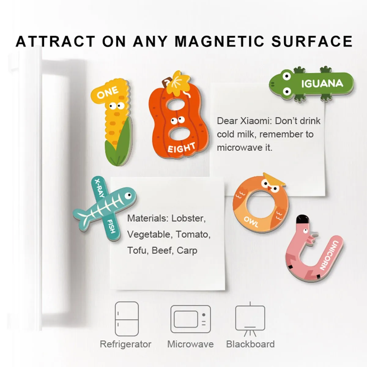 Transportation Magnets 36pcs