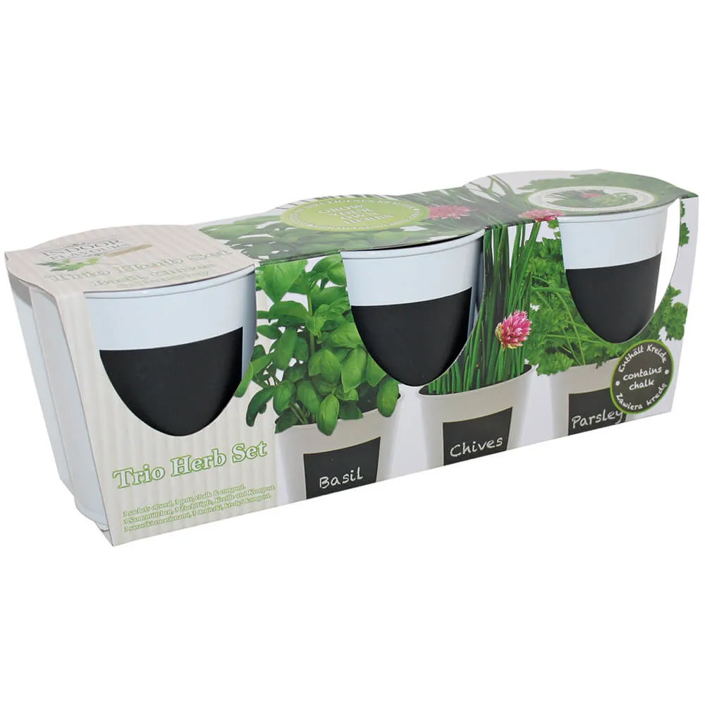 Trio Herb Growing Set