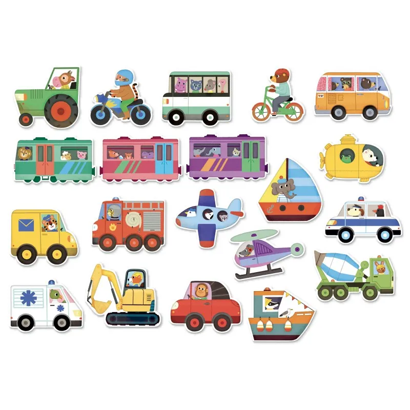 Vilac Magnets - Transportation