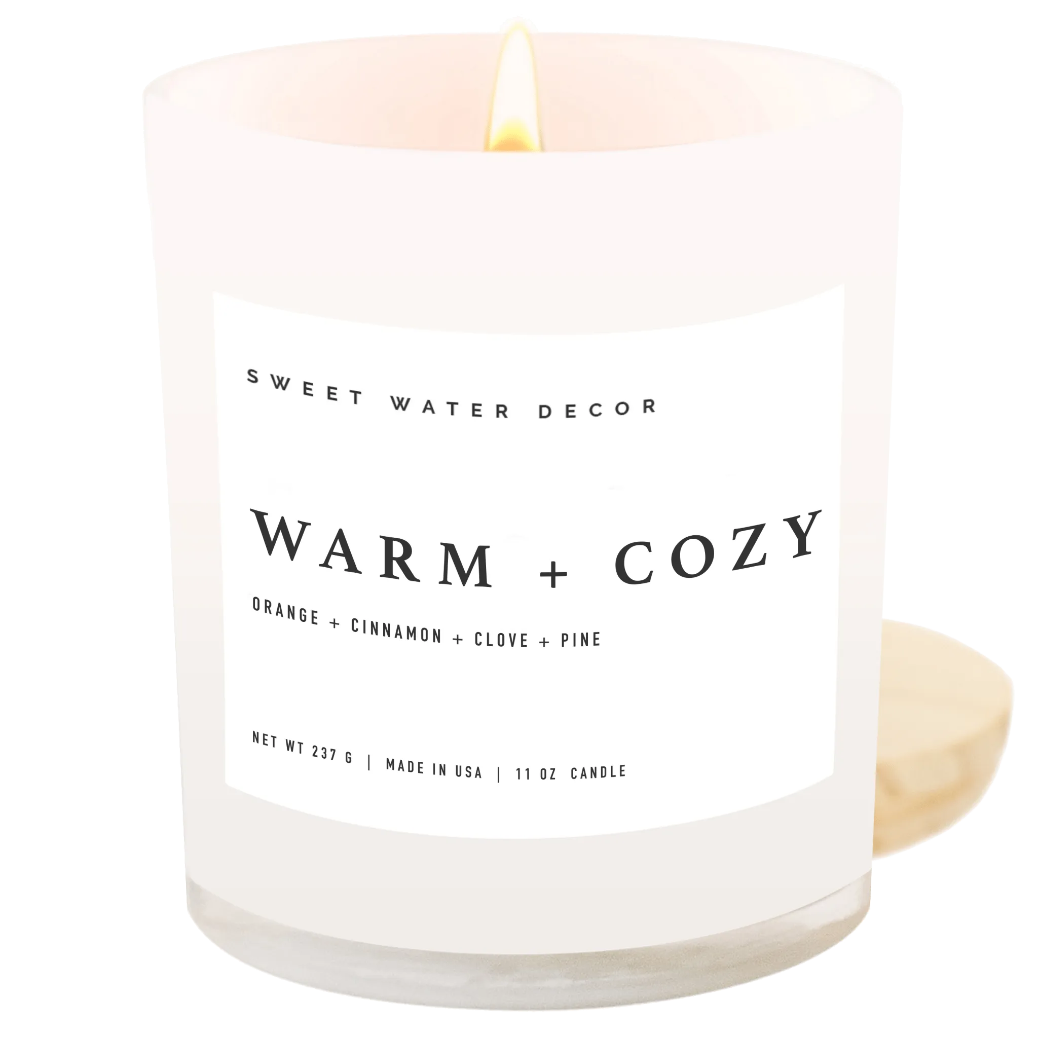 Warm and Cozy 11 oz Soy Candle