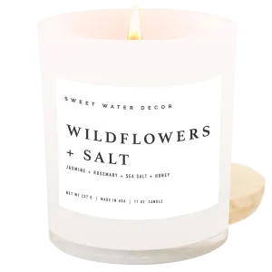 Wildflowers and Salt 11 oz Soy Candle
