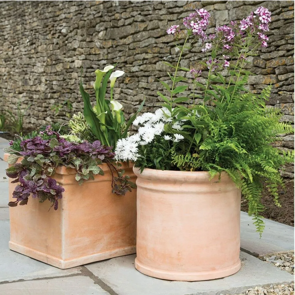 Woodlodge 22cm Terracotta Viking Cylinder